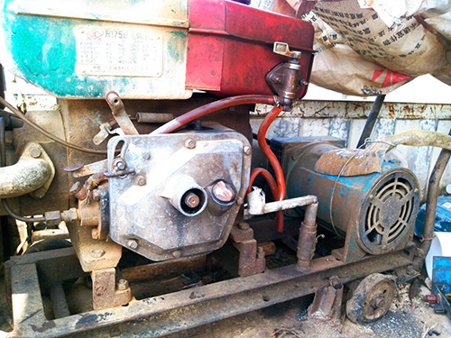 郾城单杠柴油机发电机出租